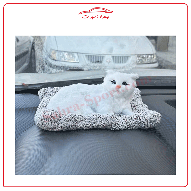 عروسک رو داشبوردی مدل گربه - تصویر 3